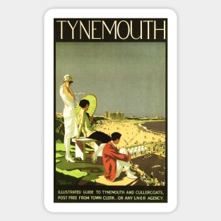 TYNEMOUTH Cullercoats LNER Railways Travel Vintage Rail Sticker